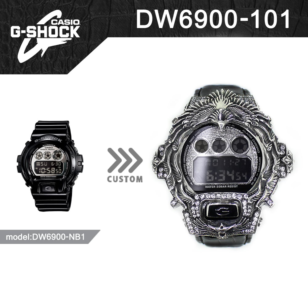 G-ショック DW-6900 カスタムモデル ブラック