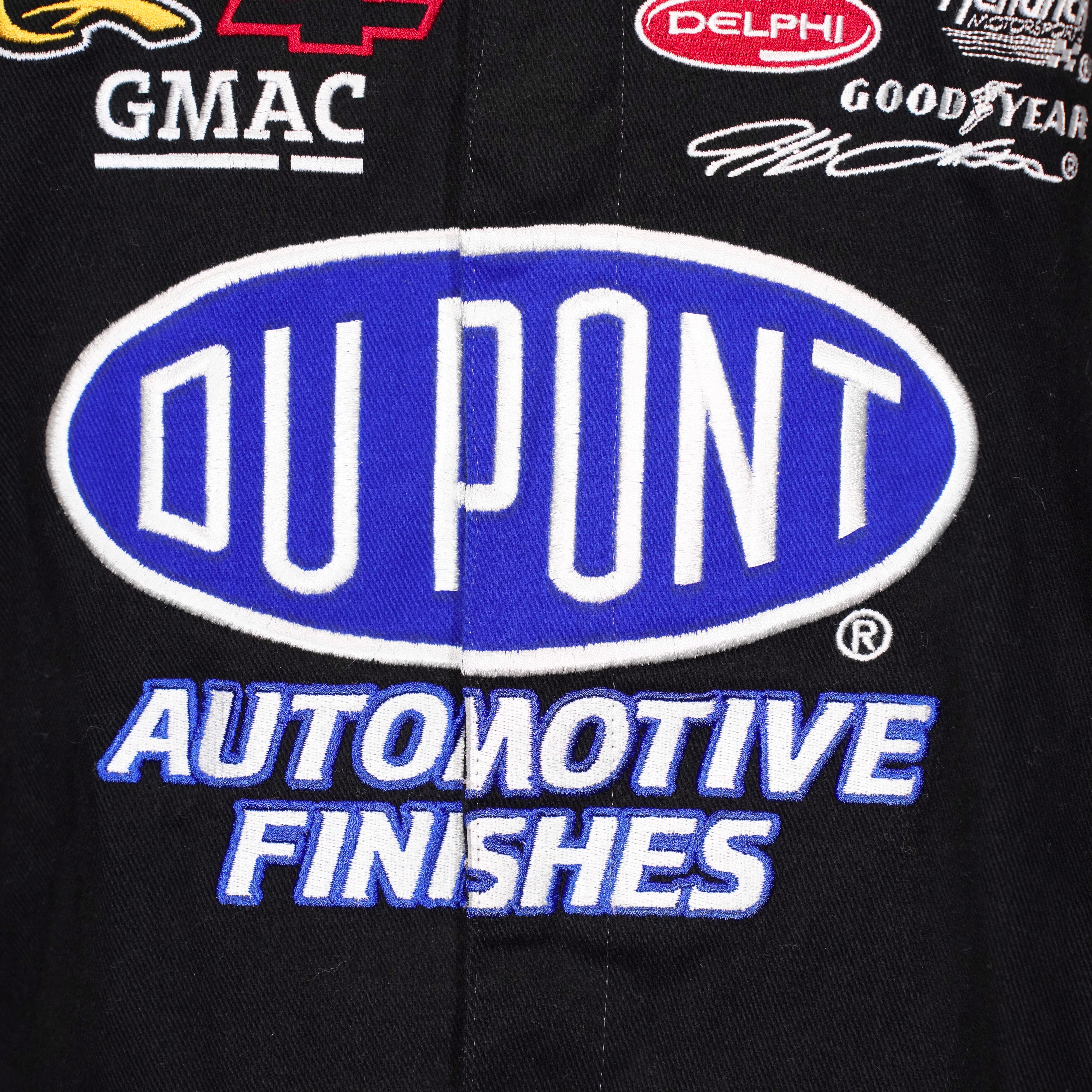 オリンピック　レーシングジャケット　usa 刺繍デザイン　ゆるだぼ USA VINTAGE JH DESIGN JEFF HAMILTON EMBROIDERY DESIGN RACING