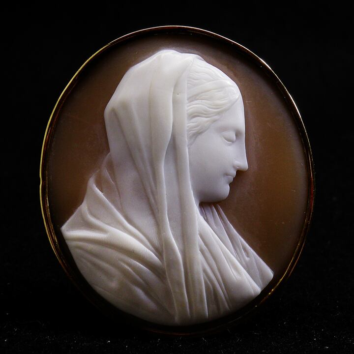 アンティーク(推定19世紀後半) ”静謐な祈り”