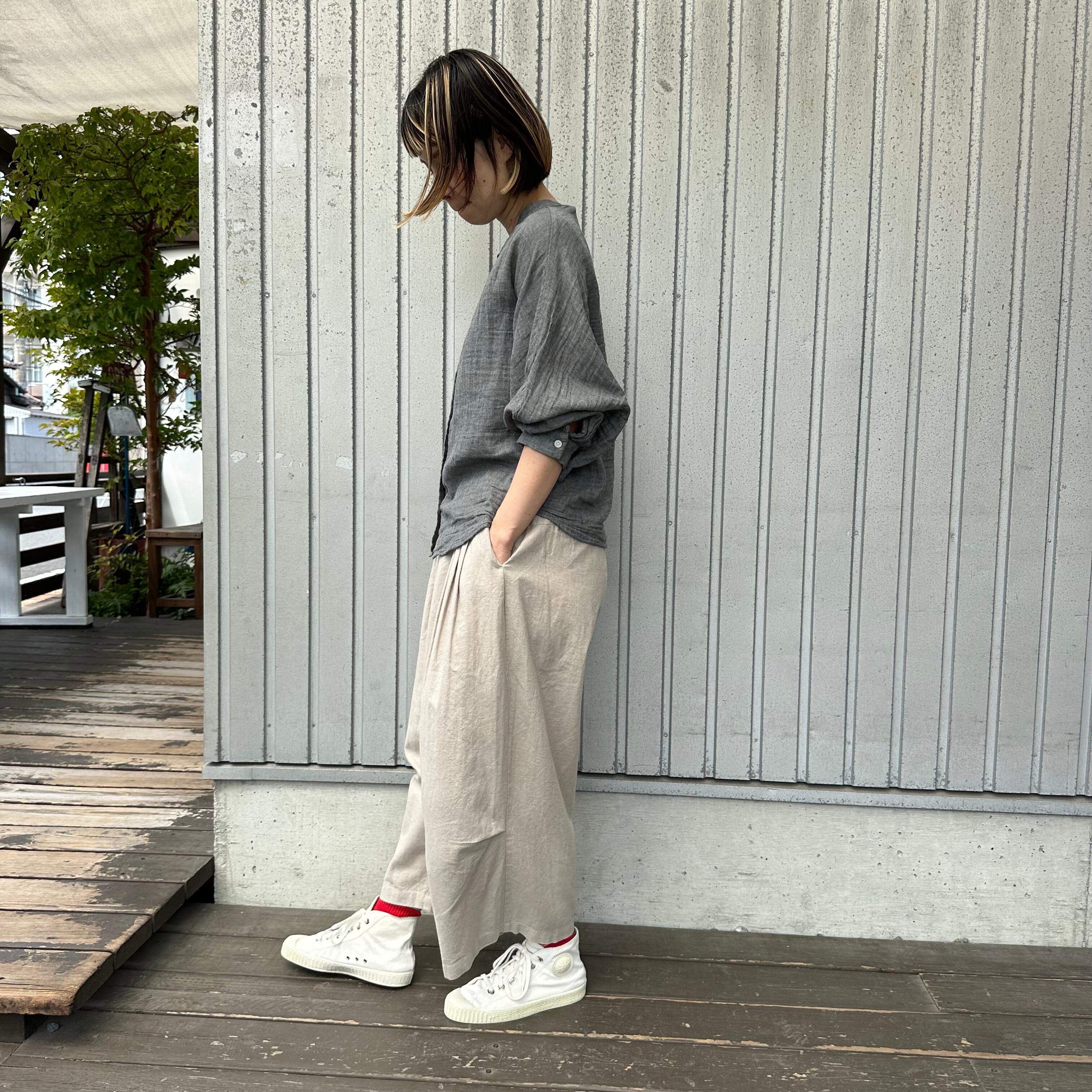 無地・ドット・千鳥・ブラックウォッチのサルエルパンツ