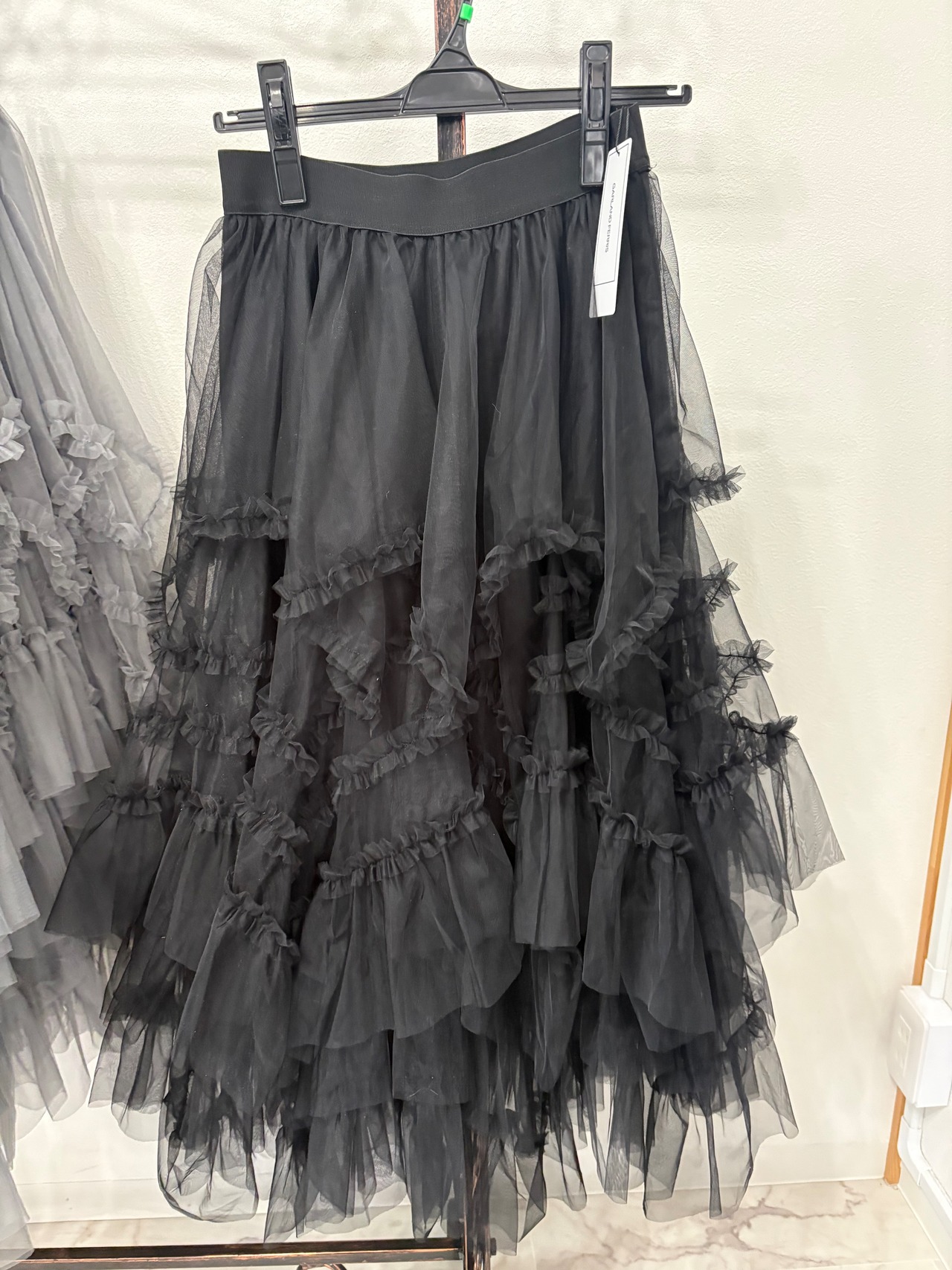 チュールフリル　スカート　16007