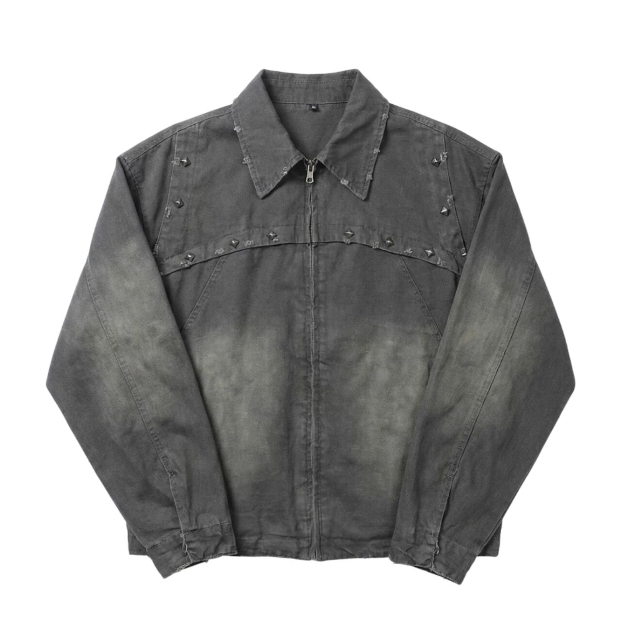 Washed Rivet Work Jacket 0003