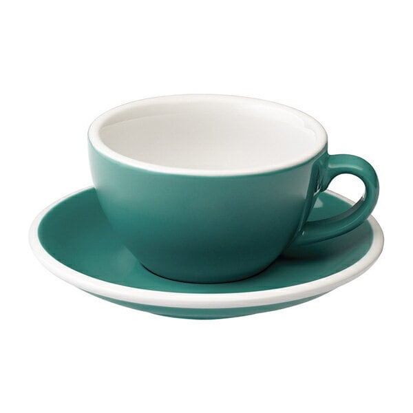 LOVERAMICS Egg Cappuccino Cup ＆ Saucer / 200ml 7oz エッグ