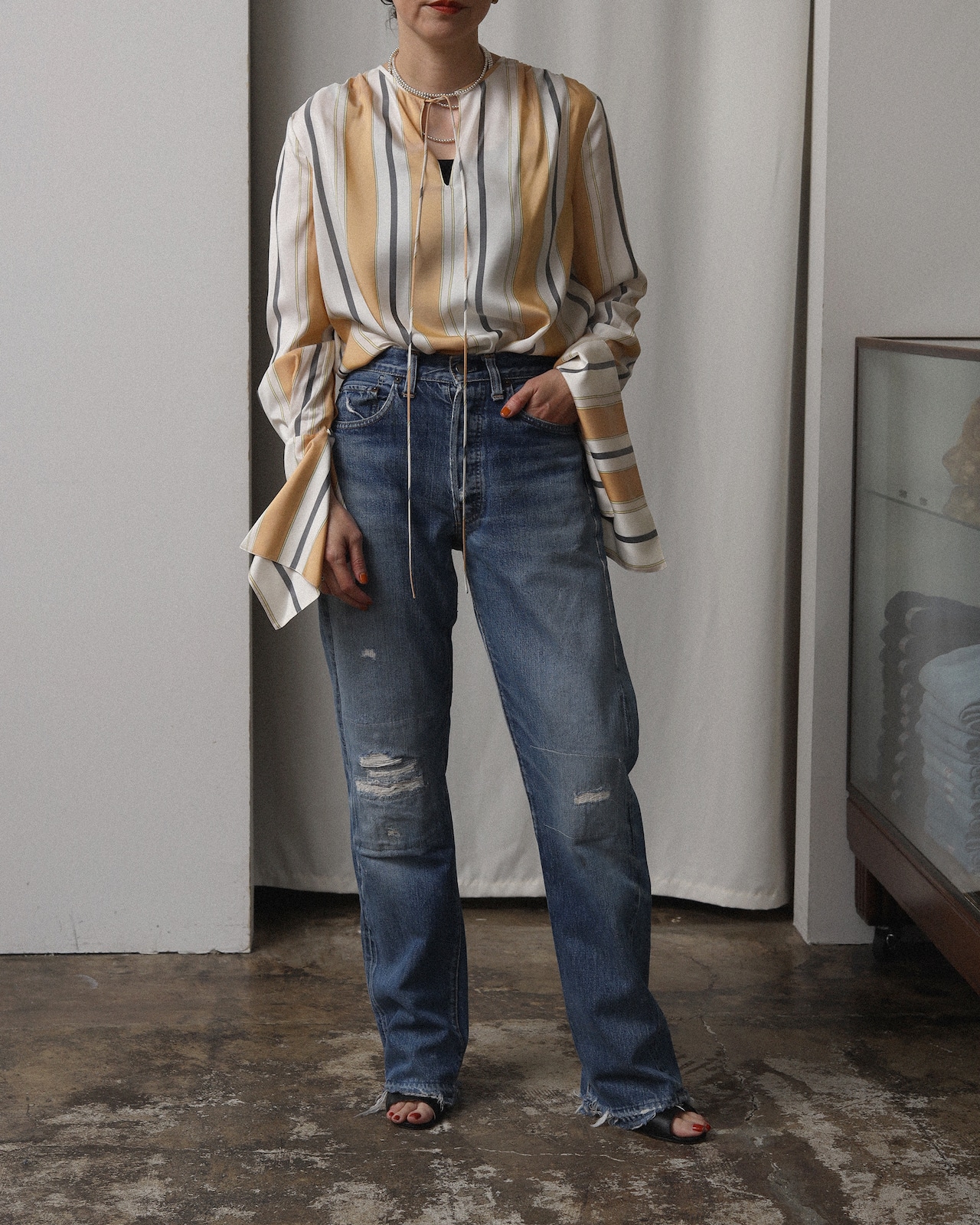 Lanvin / Striped Blouse