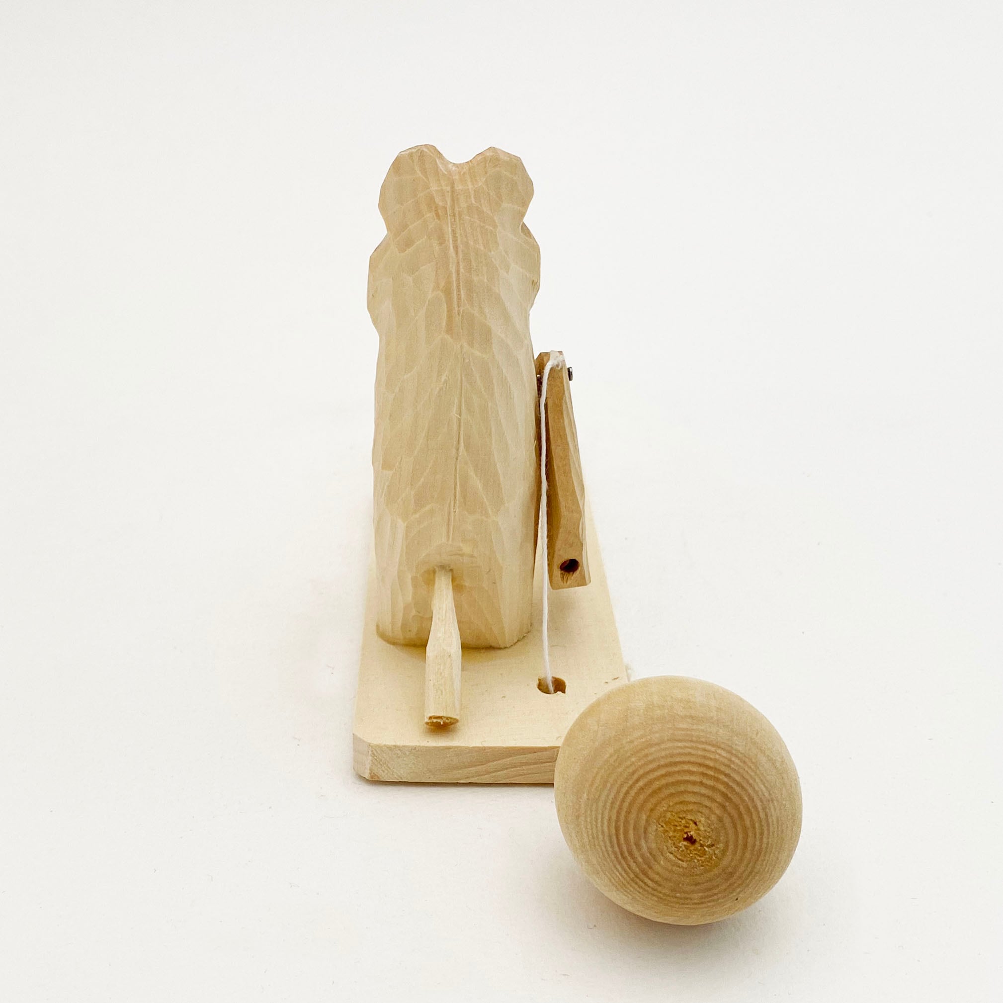 ボゴロツコエ木地玩具「クマのお馬遊び」