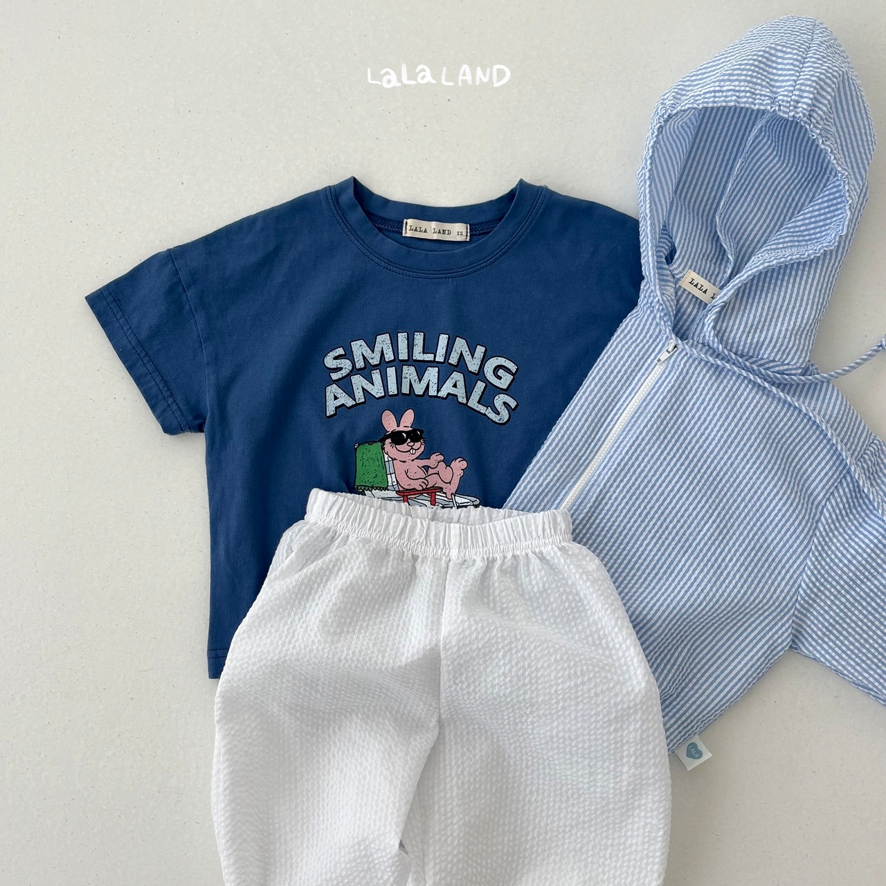 【取寄/韓国直送】LALALAND 26/SM （Kids）うさぎTシャツ｜夏服｜韓国子供服