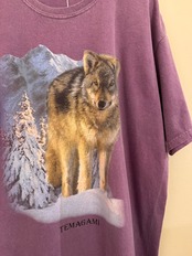 TEMAGAMI WOLF Tシャツ
