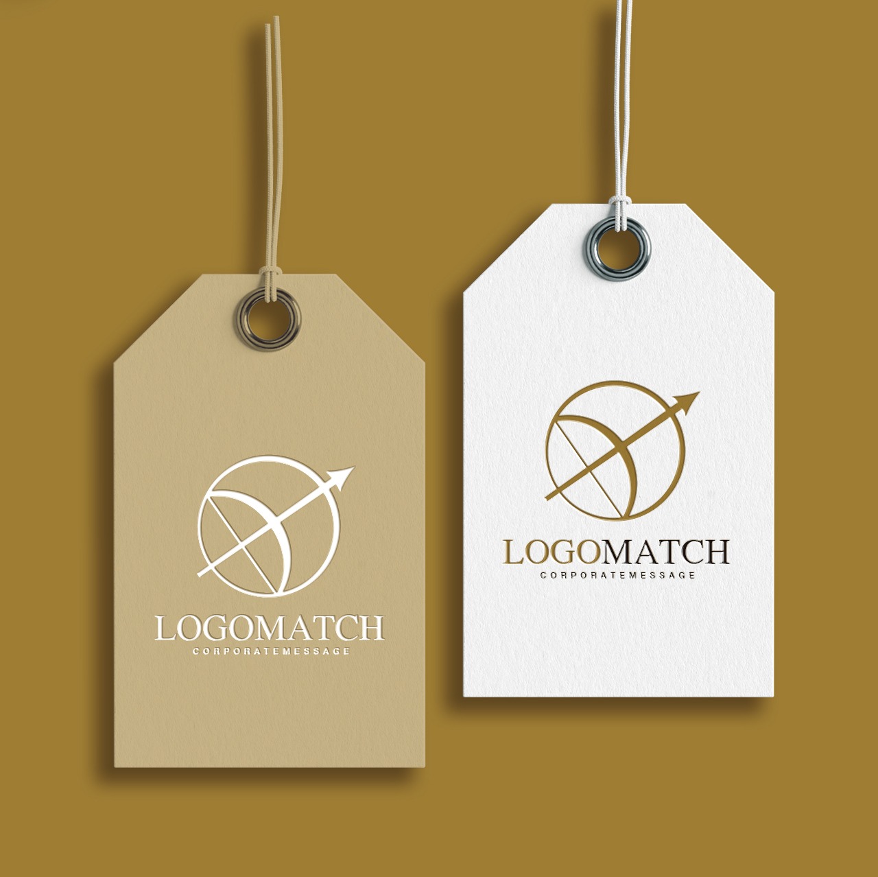 核心を貫く矢Dのロゴ