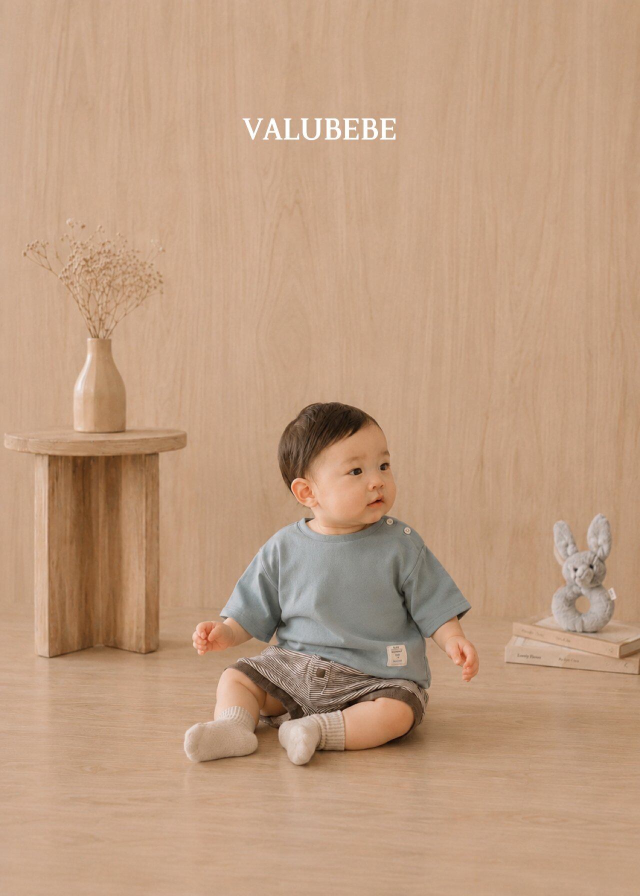 送料無料【予約】/ ベーシックTシャツ / valubebe