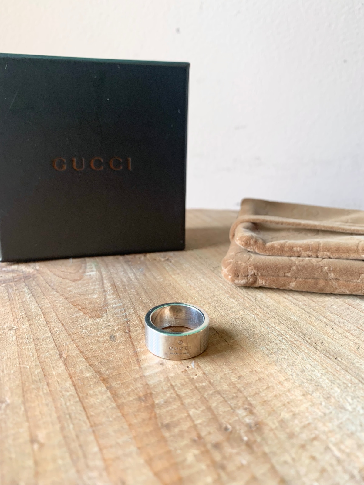 90〜00s GUCCI シルバーリング | snak