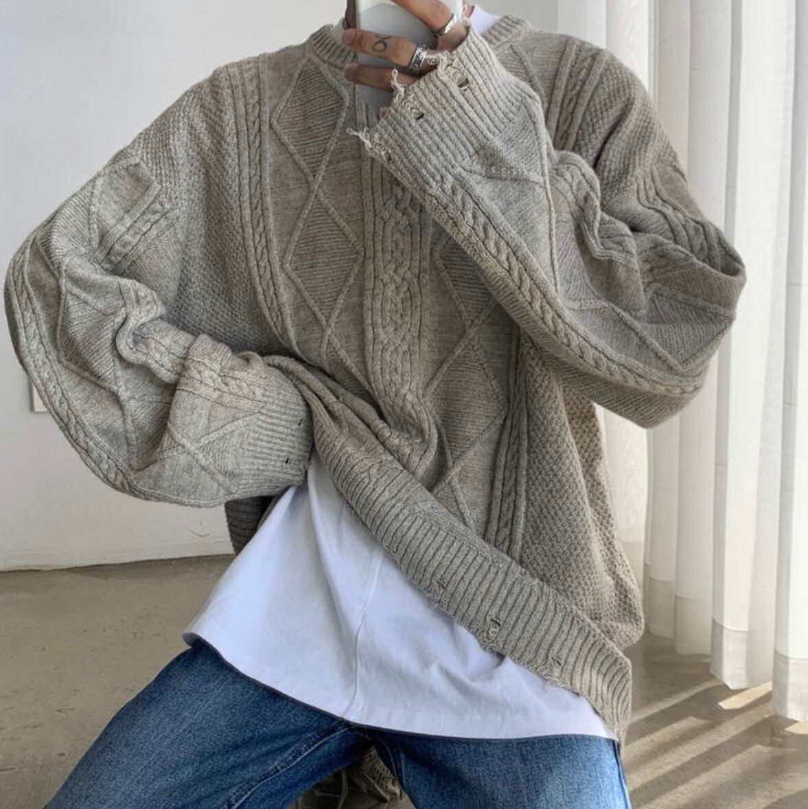 韓国ブランドSJYPのセーター