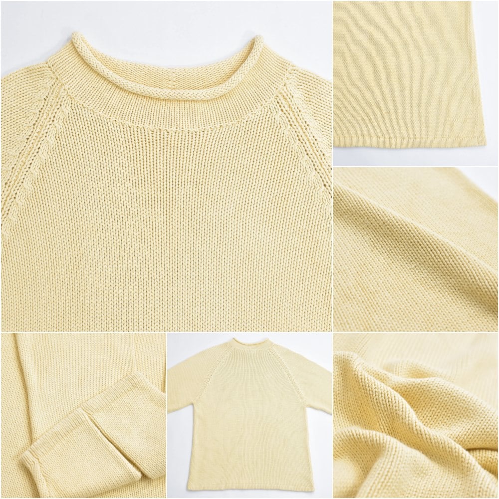 90s J.CREW ジェイ・クルー ロールネックデザイン コットン プル 90s J.CREW ジェイ・クルー ロールネックデザイン コットン プル