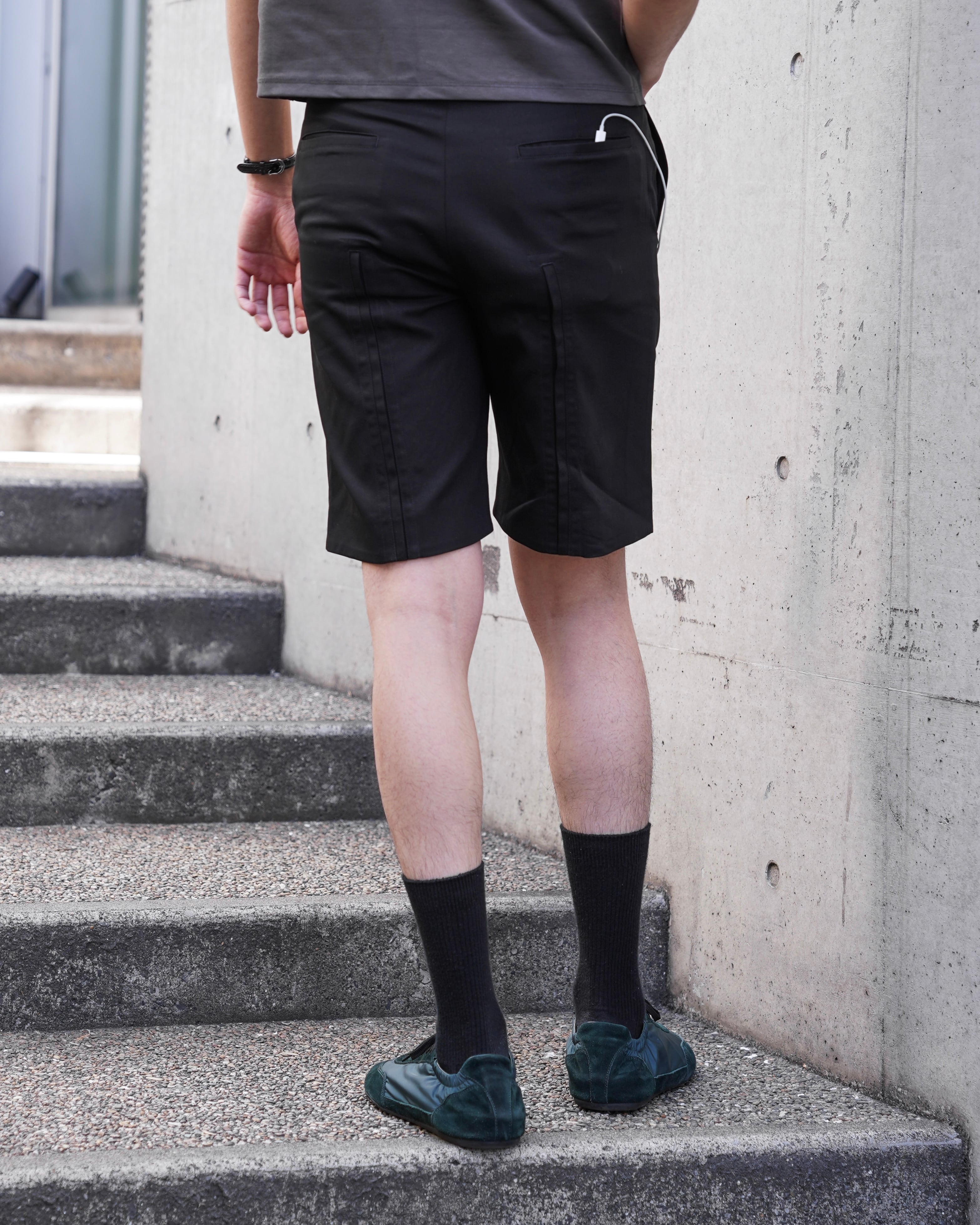 Pet-tree-kor SS26 CRACKLIGHT SHORTS BLACK | hypeofficial