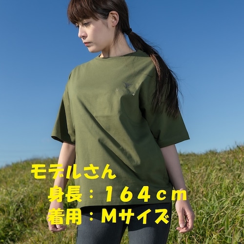 VEVARASANA®︎ ビッグ Tシャツ 輝く メタルプリント ゆったり 楽ちん 大きい 半袖 レディース メンズ プリント ブランド VEVARASANA® かっこいい おしゃれ かわいい カジュアル カーキ 金 ゴールド M L 送料無料 ユニセックス 半袖 Tシャツ 春 夏 秋