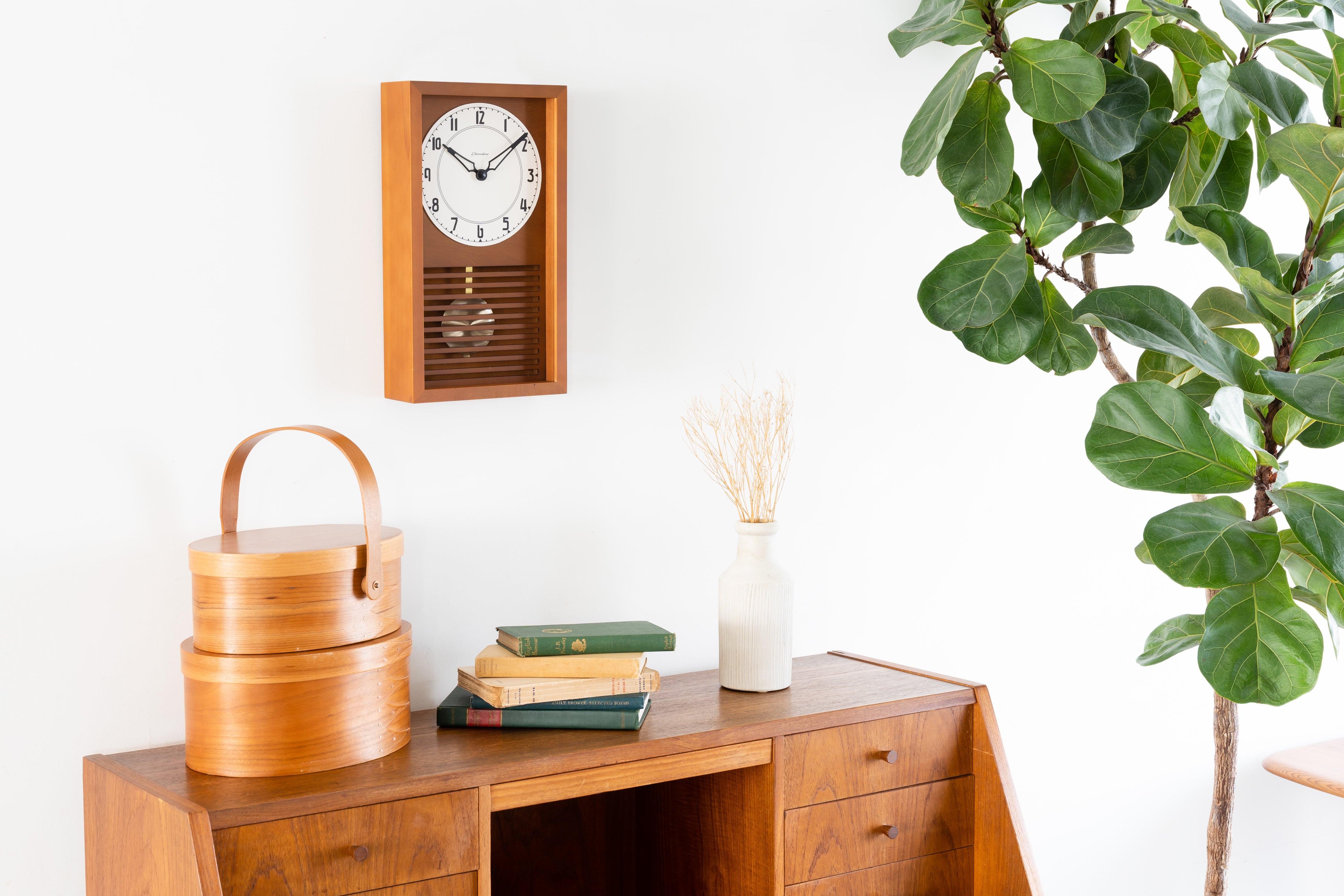 振り子時計 LATTICE PENDULUM CLOCK 【CAFE BROWN】 | PAY ID