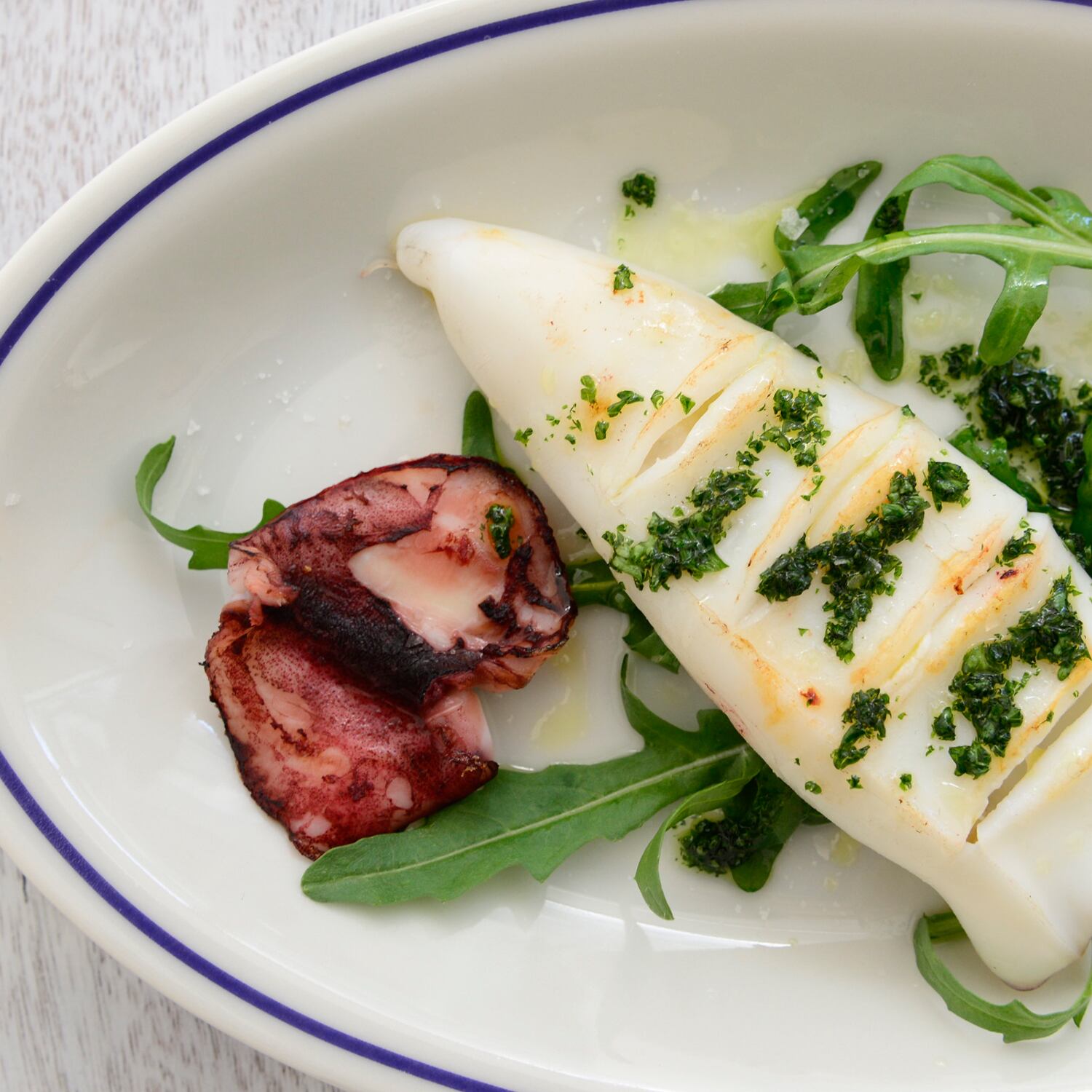 サタルニア ローマ ブルーライン オーバルプレート 27 | ザッカ