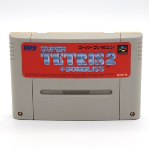 BPS・スーパーテトリス2+BOMBLISS・レトロゲームソフト・スーパーファミコン・No.200902-085・梱包サイズ60