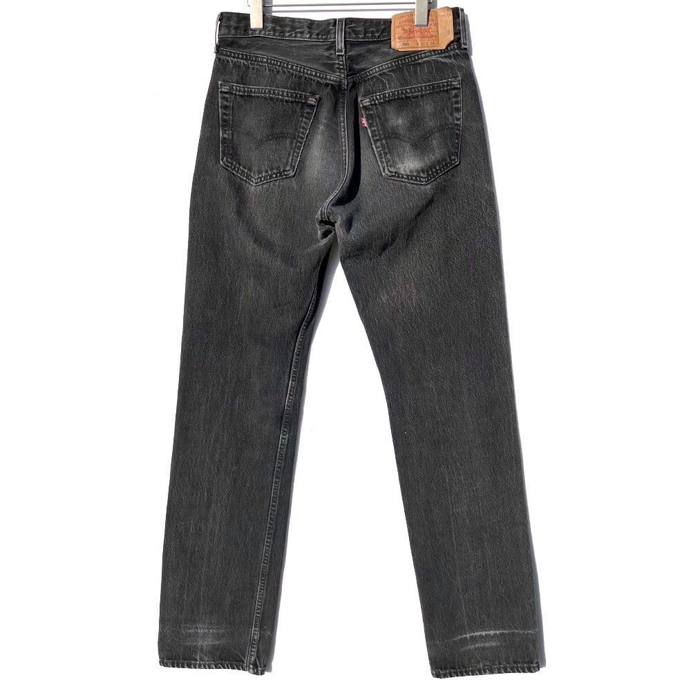 Levis 501 Black [Levis 501-0660 Made In Usa] [1990S] Vintage Black Denim  Pants W-32 L-34 | Beruf