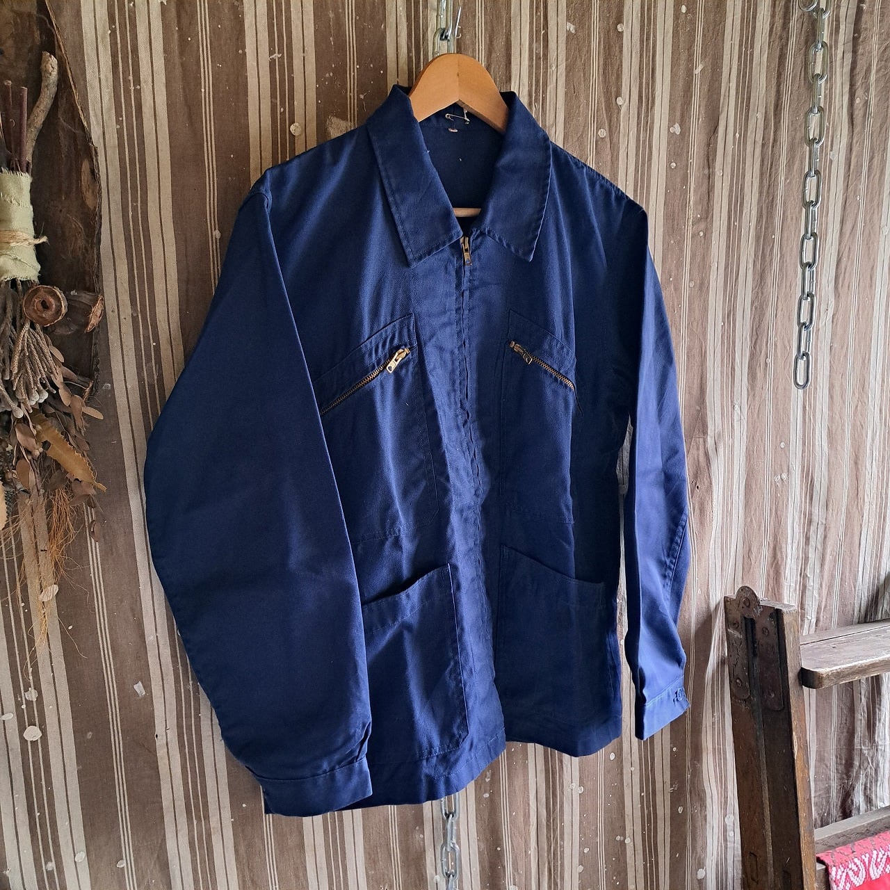 フランス製 vetra ウールカバーオール 80's~ フランス製 VETRA カバーオール used [503016] | VACFF