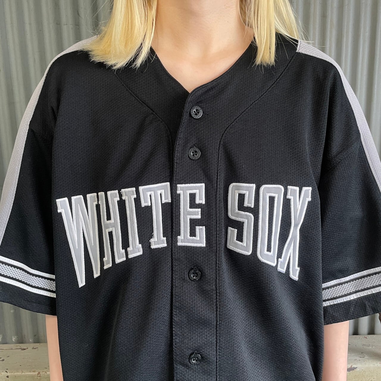【希少】スターター starter SOX ベースボールシャツ ホワイトソックス