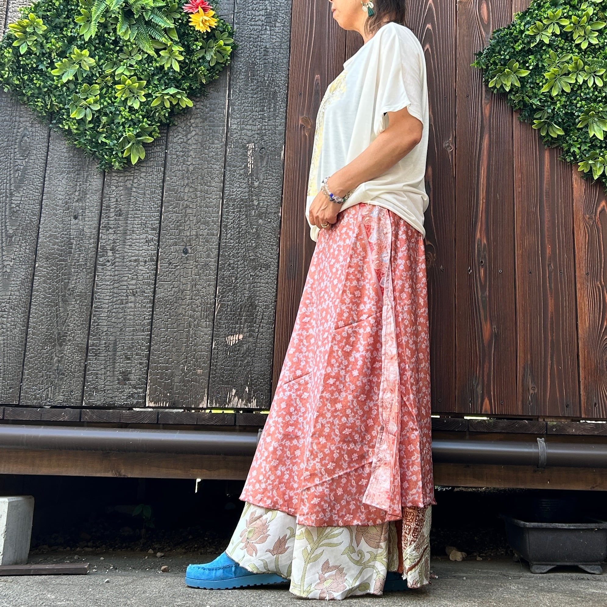 シルク巻きスカート8009 | アジアン雑貨ルチュ