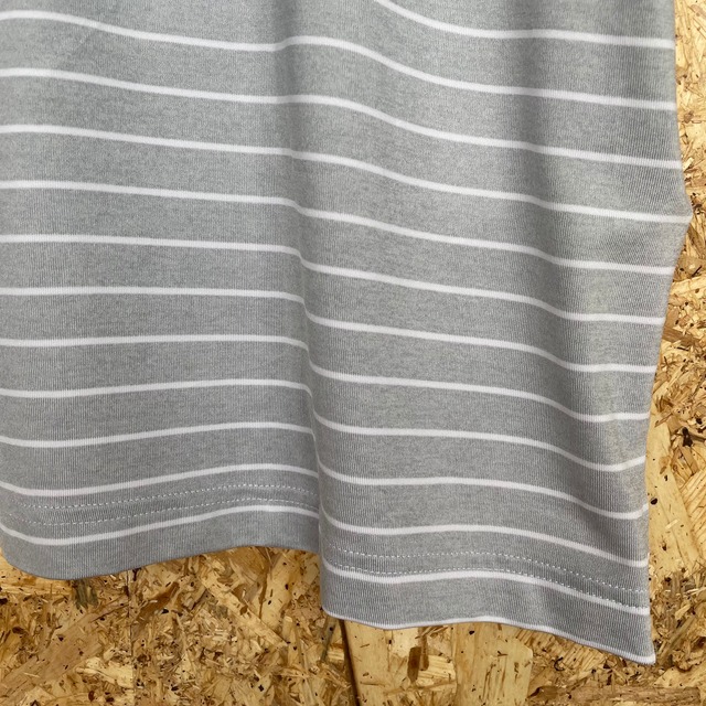 Under Armour アンダーアーマー ポロシャツ ホワイト 白 グレー ボーダー 2xl 古着 Canvasnet Under Armour アンダーアーマー ポロシャツ ホワイト 白 グレー ボーダー 2xl 古着 Canvasnet