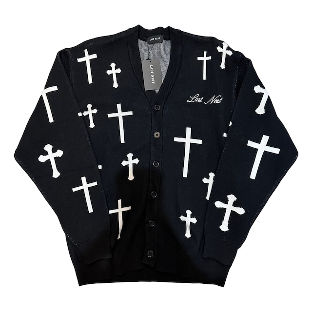 【LAST NEST】DUSTY CROSS CARDIGAN