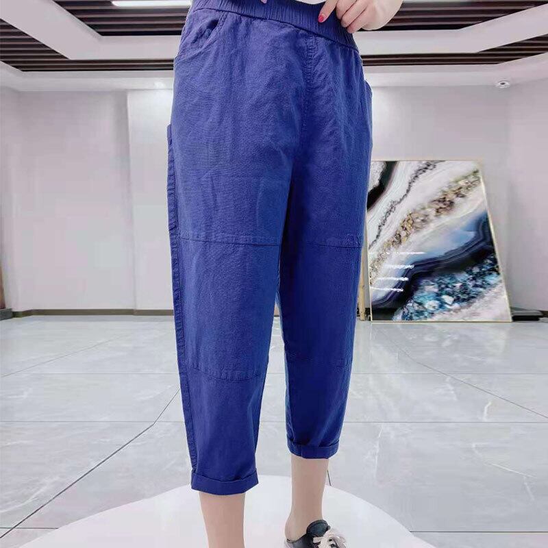 サマードレス カジュアルパンツ ルーズスタイル 大きめサイズ 夏物 ミックスインファッション47585227302