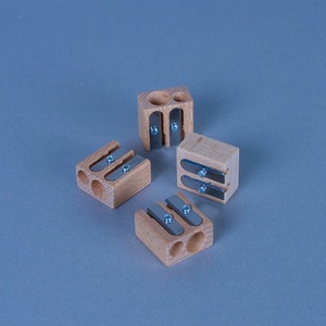 木製のシャープナー（2穴）