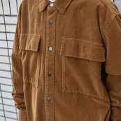 NO BOUNDARIES corduroy shirt jacket