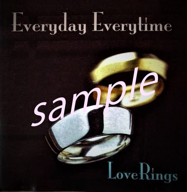 オリジナル・デビューCD「Everyday Everytime」 | LoveRings 公式Web