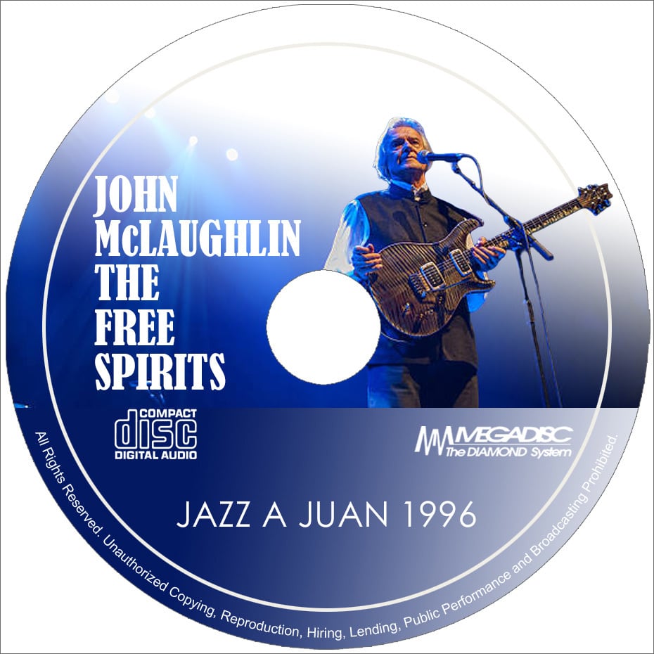JOHN McLAUGHLIN & FREE SPIRITS / JAZZ A JUAN 1996(1CDR)エルビン