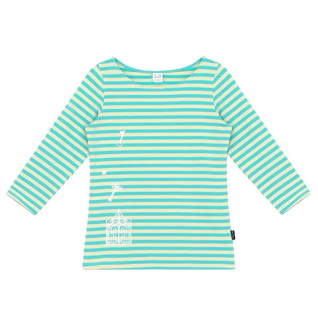 [innomoood] multicolor striped Top