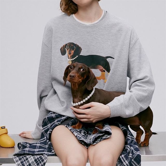 ドッグプリントスウェット　10940