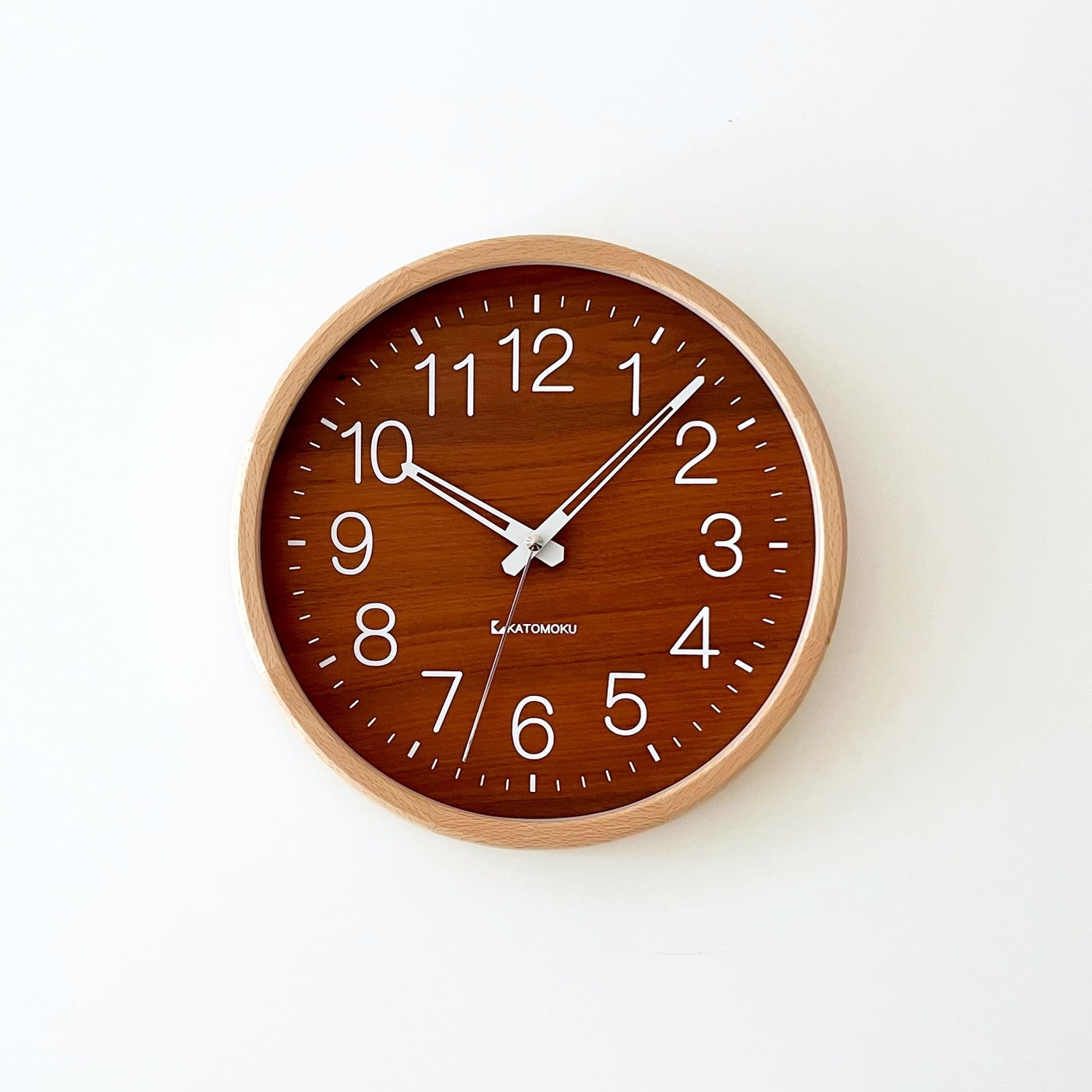 KATOMOKU muku clock 8 km-73NA 掛け時計 | 加藤木工株式会社 online shop