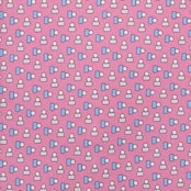 Cravatta 3 pieghe in Seta, Micro Fantasia, Rosa - JC057248-7