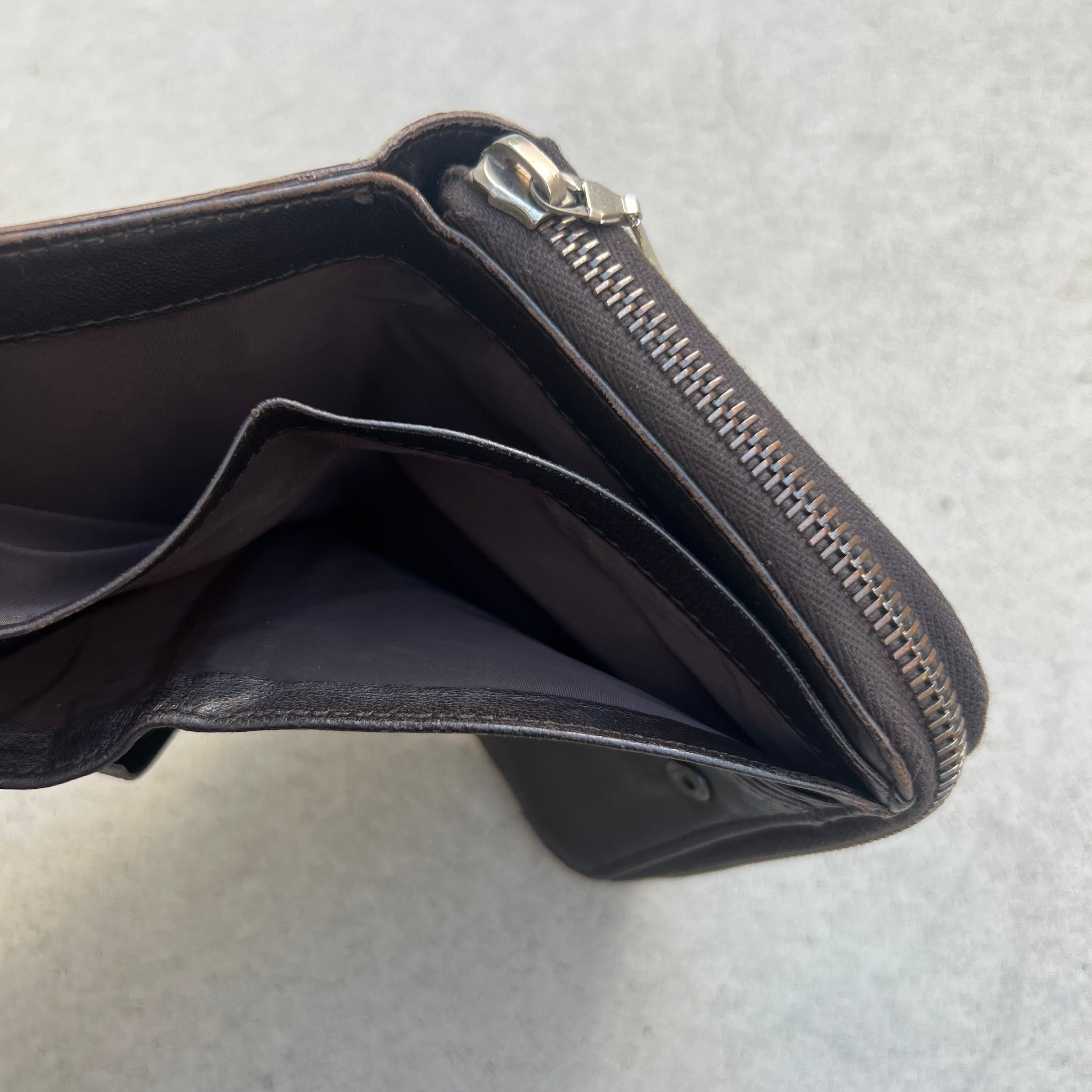 小物 miu miu unborn carf leather wallet MIU MIU” unborn carf leather wallet | one peace vintage