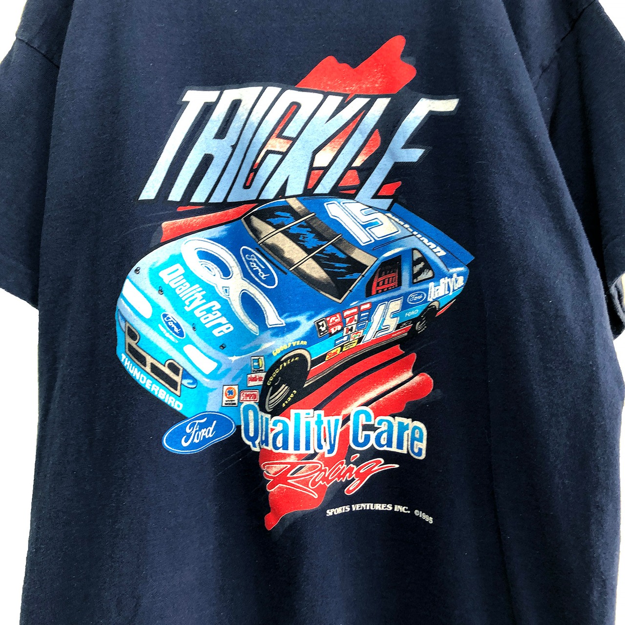 90S USA製 ナスカー フォード サンダーバード レーシング 1995 Tシャツ 