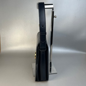 GUCCI グッチ  ワンショルダー レザー ハンドバッグ ブルー A-9457