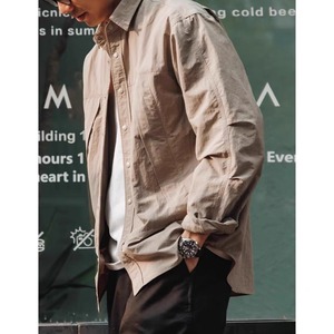 Flap pocket button shirt 0186