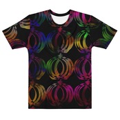 All-over print men's crew neck T-shirt