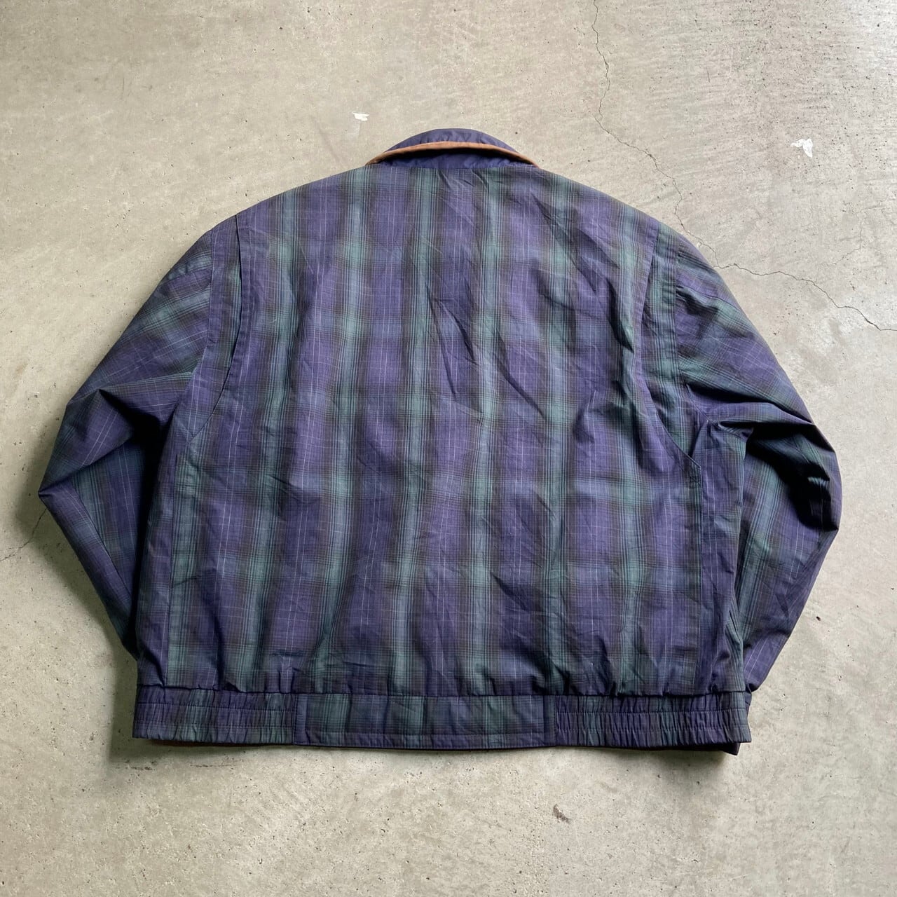 80年代 ビンテージ LONDON FOG ロンドンフォグ チェック柄 スイング 