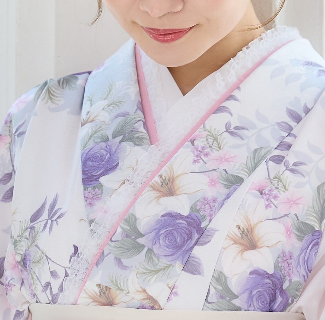 レース(リバーシブル)重ね衿☆振袖/袴/訪問着/ | ANDESIR