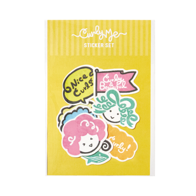 【Sticker Set】カーリーフレークシール