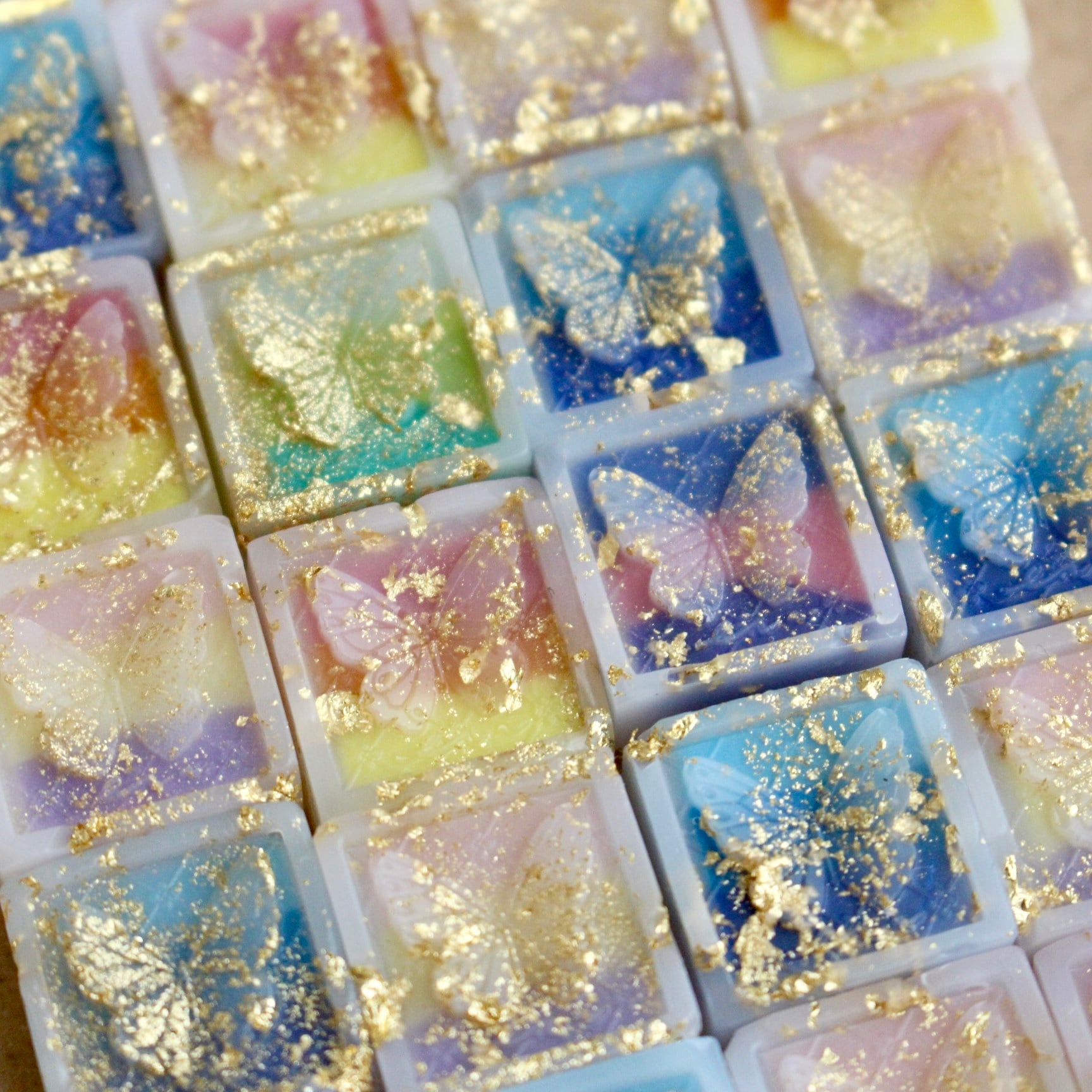 New【全5種】シーリングワックス Butterfly cut【5粒】