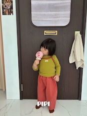 【取寄】PIPI バイカラー|秋服|韓国子供服|26/AT
