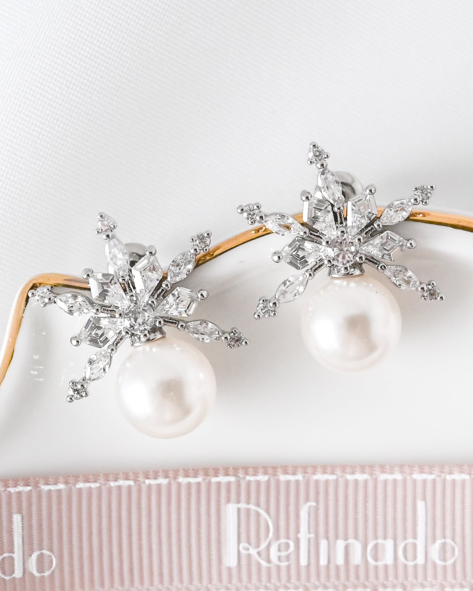 ピンクサファイア 1.33ct ダイヤ K18WG ピアス 可愛いです✨ 【公式通販】