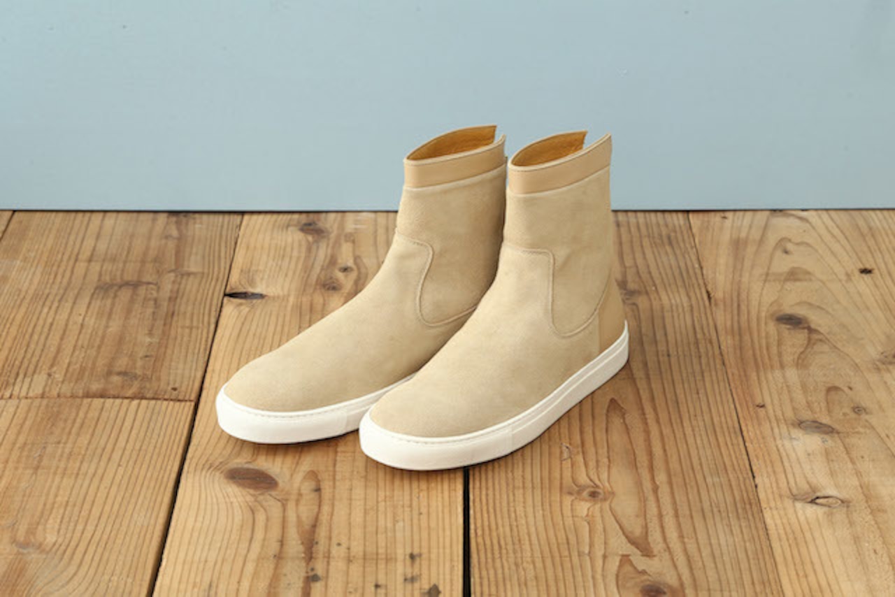 BACK ZIP SNEAKERS (SUEDE)