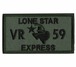 自衛隊グッズ U.S.NAVY LONESTAR EXPRESS VR-59 ショルダーパッチ 「燦吉 さんきち SANKICHI」