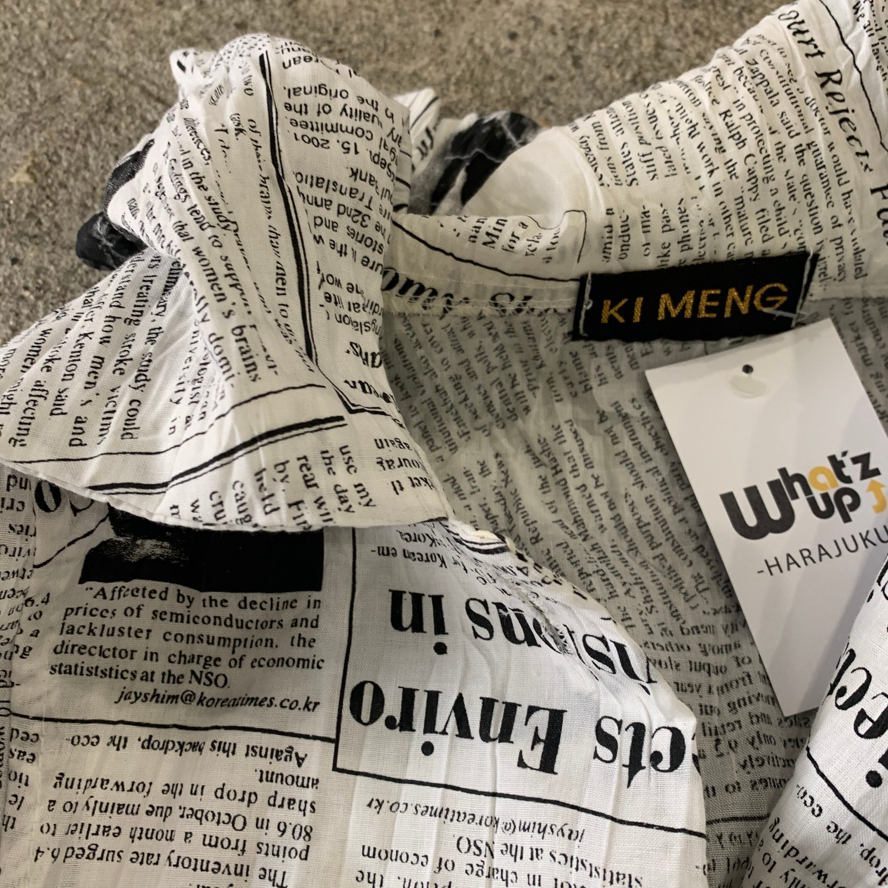 00s KI MENG design blouson | What